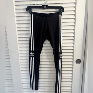 Adidas Black/White Trefoil Tight Leggings X-Small